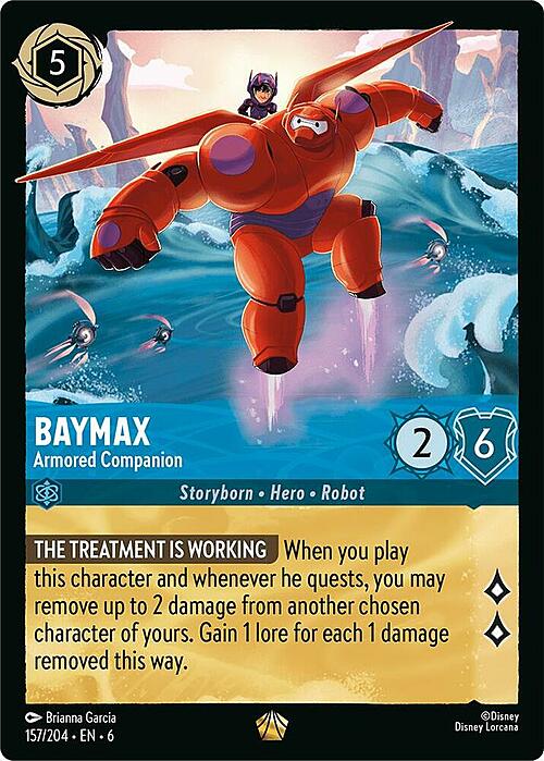 Baymax - Armored Companion Card Front