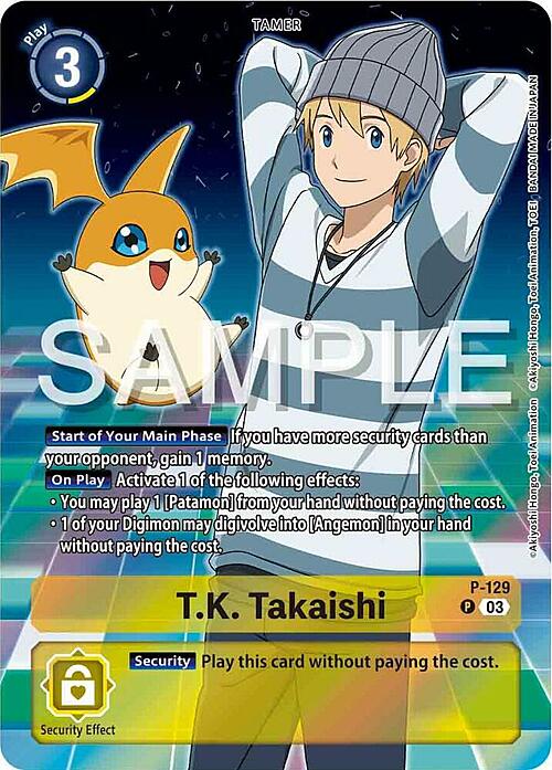 T.K. Takaishi Card Front