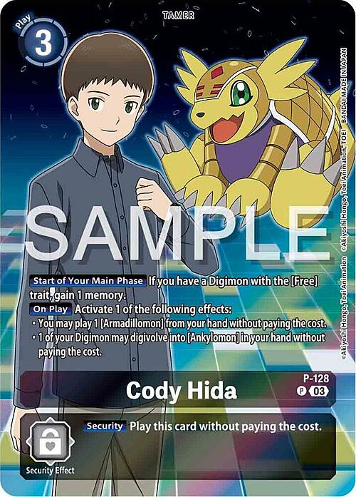 Cody Hida Card Front