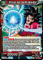 SS4 5on Goku, Deadly Combat With a Machine Mutant