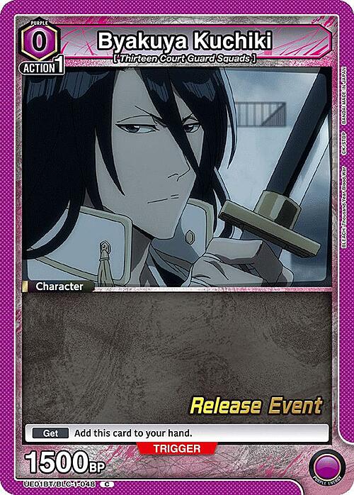 Byakuya Kuchiki Card Front