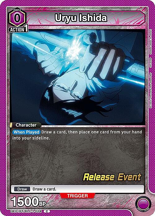 Uryu Ishida Card Front