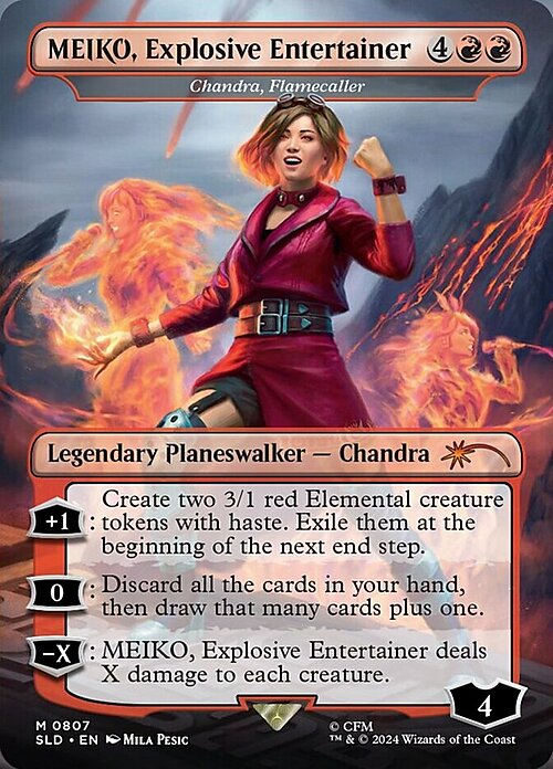 Chandra, Flamecaller Card Front