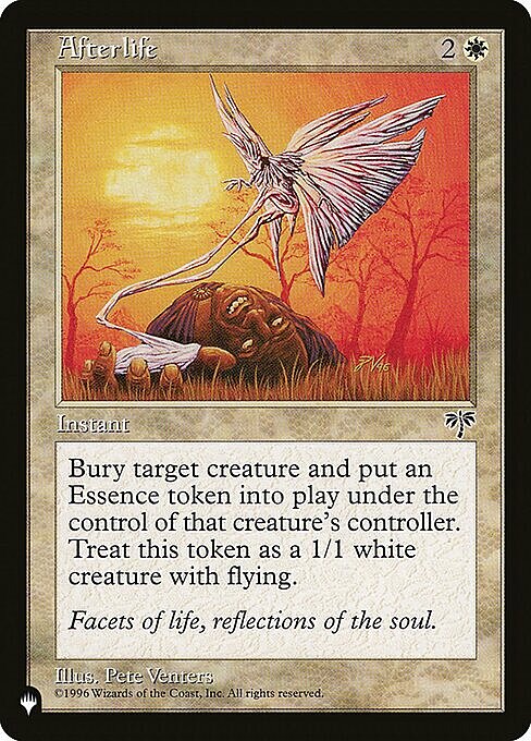 Afterlife Card Front