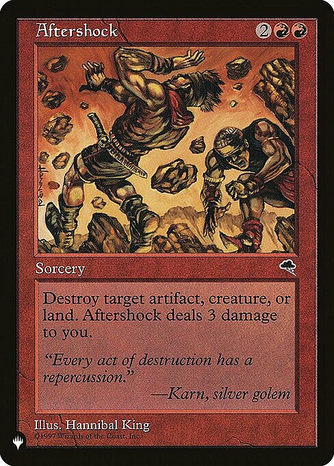 Aftershock Card Front