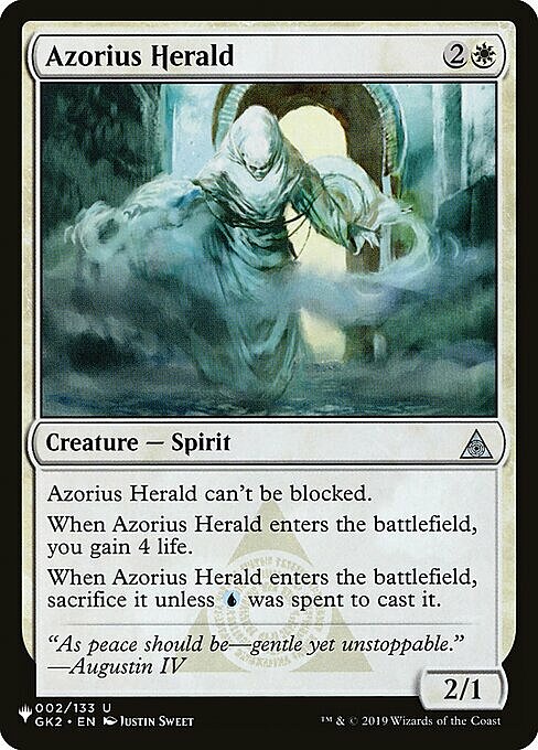 Azorius Herald Card Front