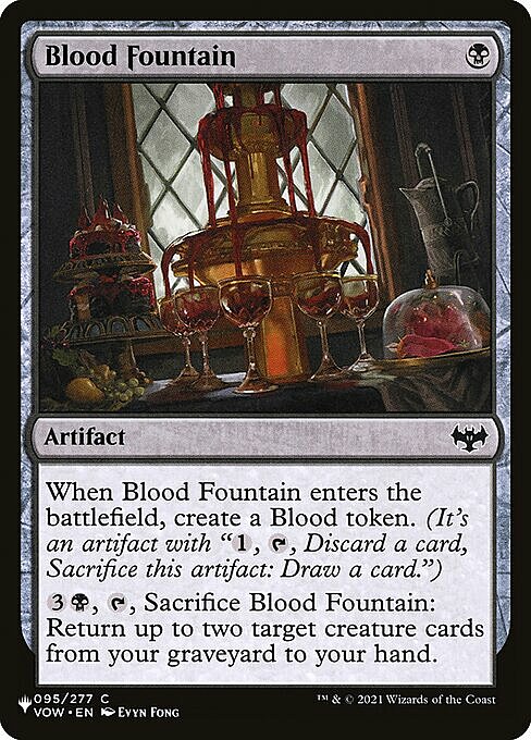 Blood Fountain Card Front