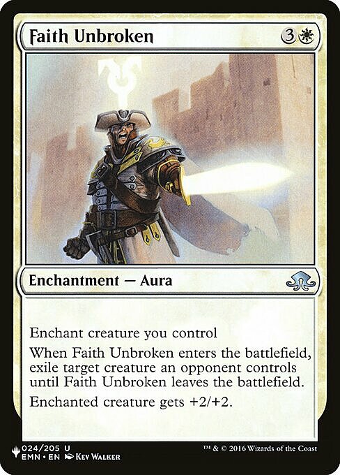 Faith Unbroken Card Front