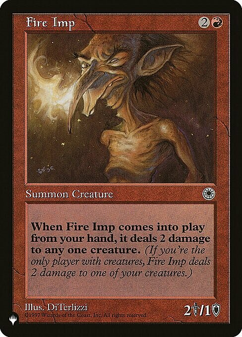 Fire Imp Card Front