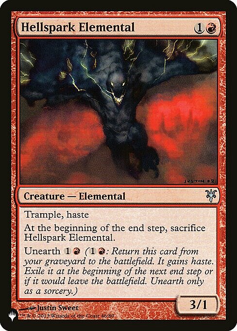 Hellspark Elemental Card Front