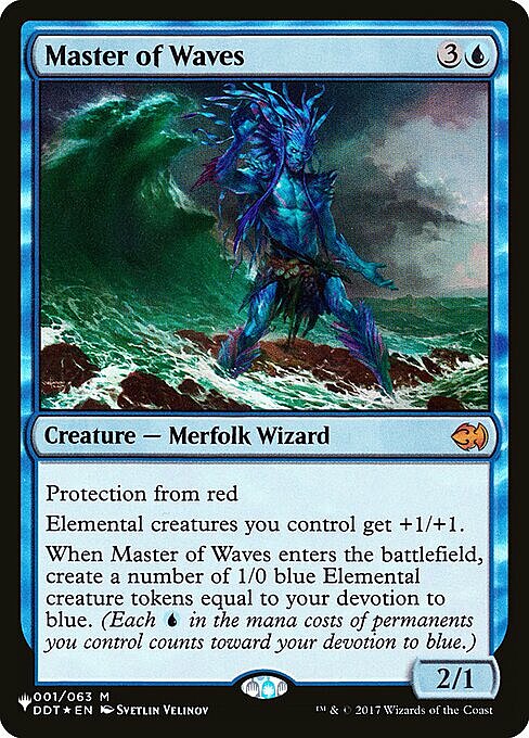 Master of Waves Card Front