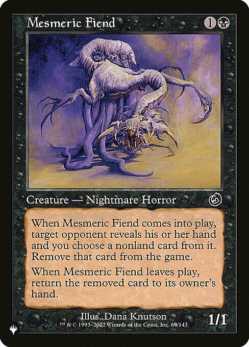 Mesmeric Fiend Card Front