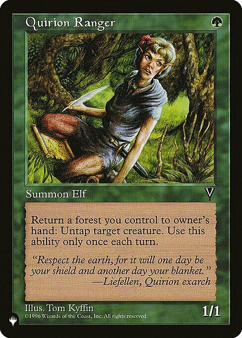 Quirion Ranger Card Front