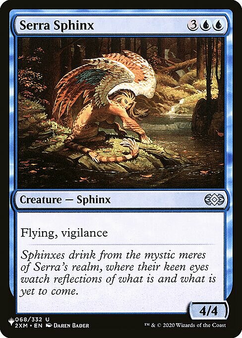 Serra Sphinx Card Front