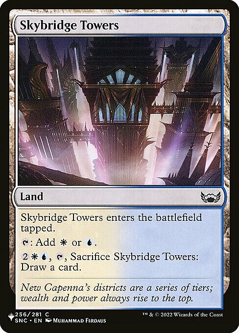 Skybridge Towers Card Front