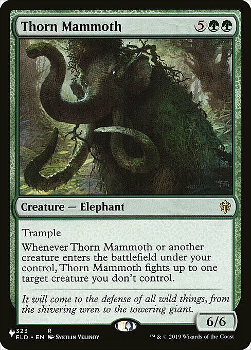 Thorn Mammoth Card Front