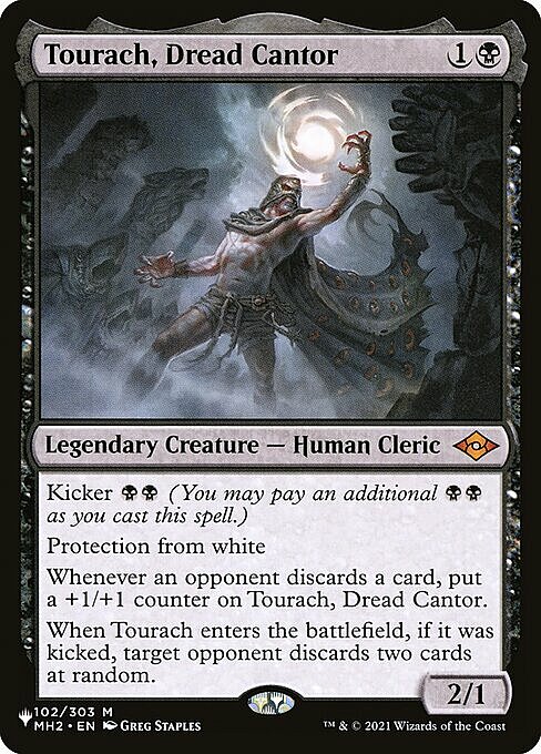 Tourach, Dread Cantor Card Front