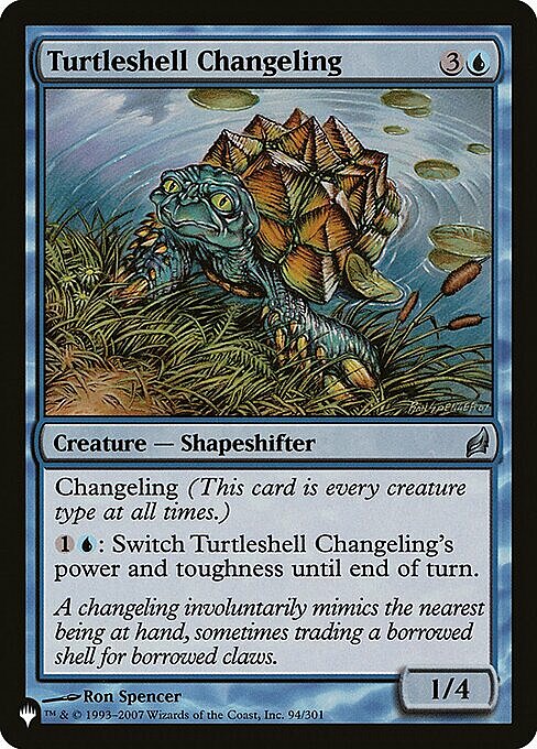 Turtleshell Changeling Card Front