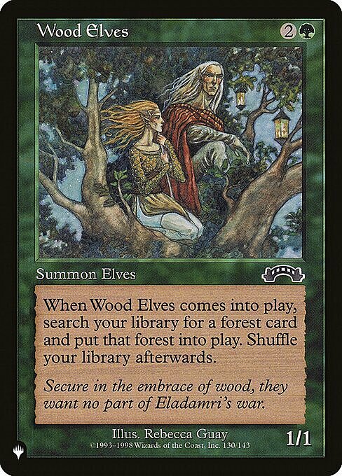 Wood Elves Card Front