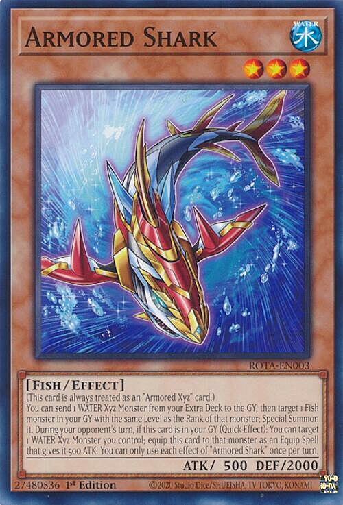 Armored Shark Card Front