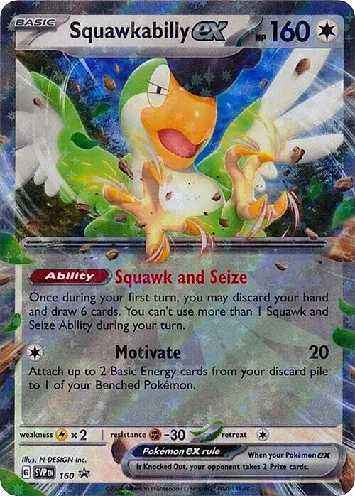 Squawkabilly ex Card Front