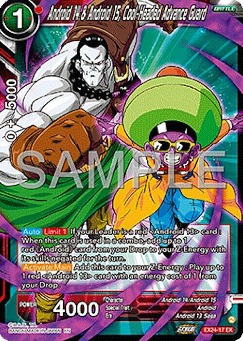 Android 14 & Android 15, Cool-Headed Advance Guard Card Front