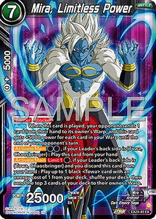 Mira, Limitless Power Card Front