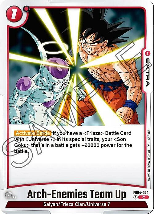 Arch-Enemies Team Up Card Front