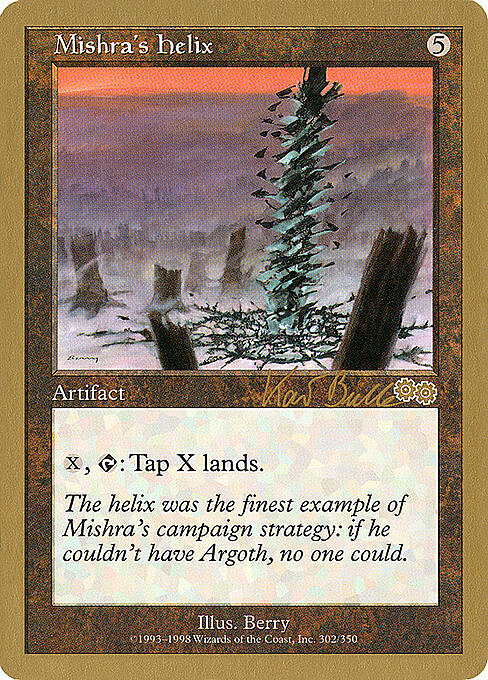 Mishra's Helix Card Front