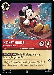 Mickey Mouse - Courageous Sailor