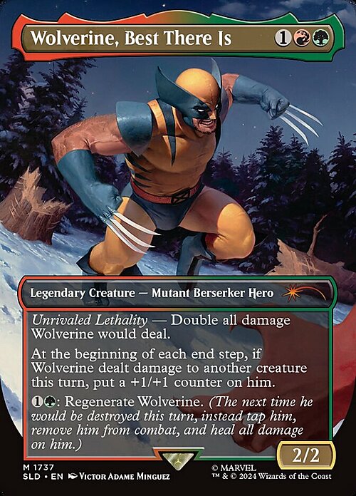 Wolverine, Best There Is Card Front