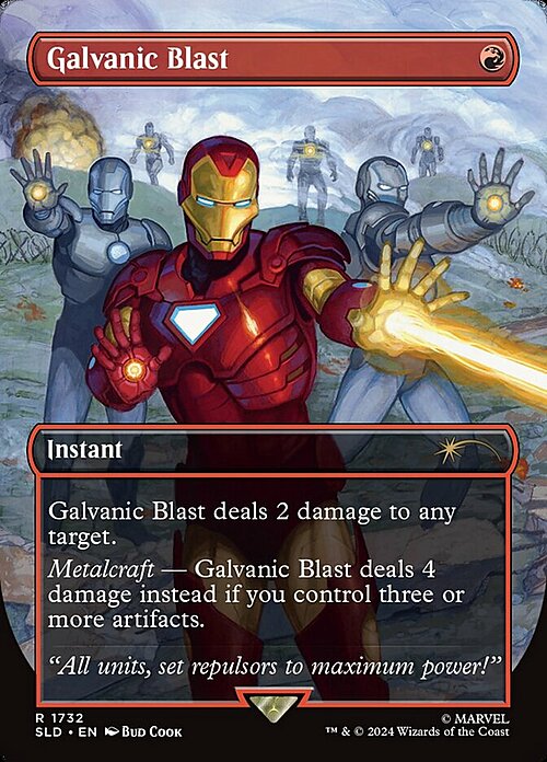 Galvanic Blast Card Front