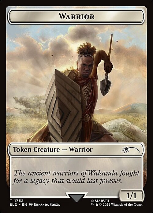 Warrior Card Front