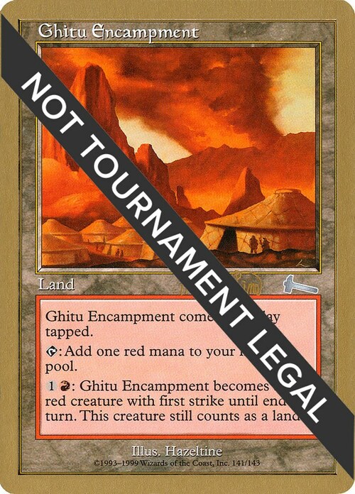 Ghitu Encampment Card Front