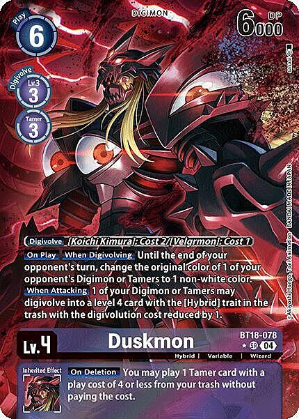 Duskmon Card Front