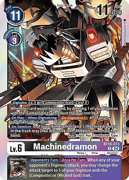 Machinedramon Card Front