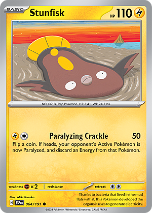 Stunfisk Card Front