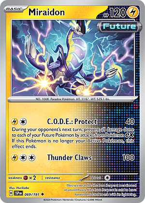 Miraidon Card Front