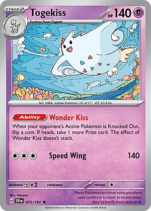 Togekiss Card Front