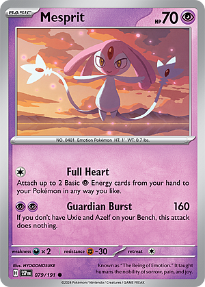 Mesprit Card Front