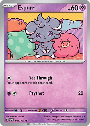 Espurr Card Front