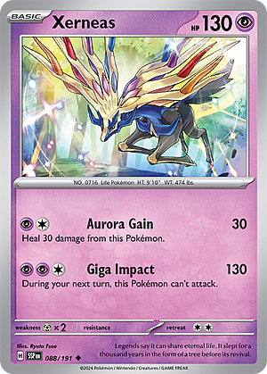 Xerneas Card Front