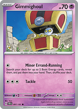 Gimmighoul Card Front