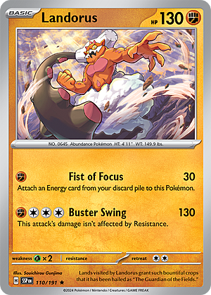 Landorus Card Front