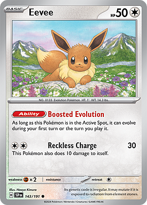 Eevee Card Front