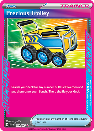 Precious Trolley Card Front