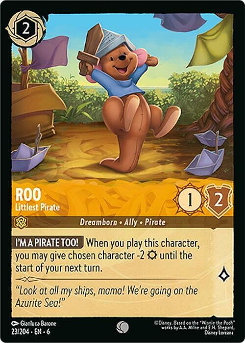 Roo - Littlest Pirate Card Front