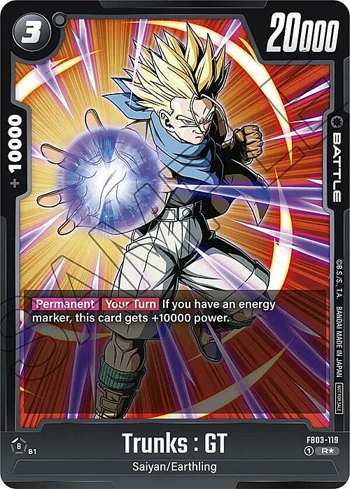 Trunks : GT Card Front