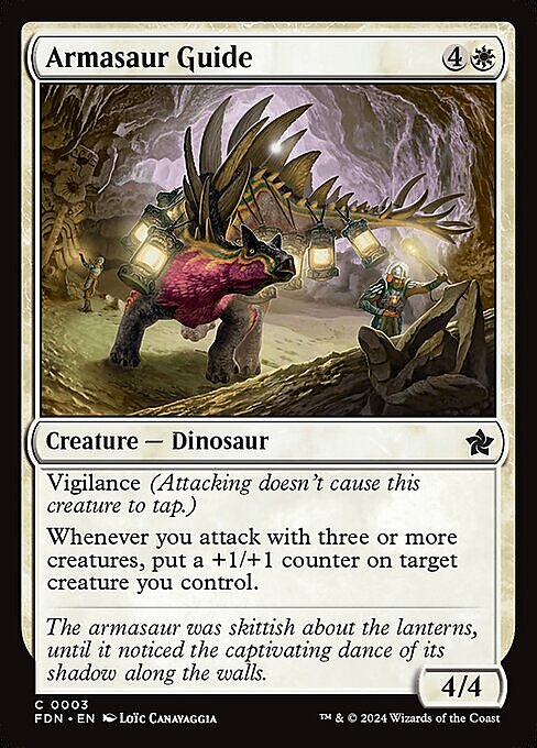 Armasaur Guide Card Front