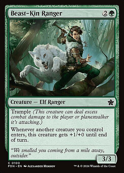 Beast-Kin Ranger Card Front